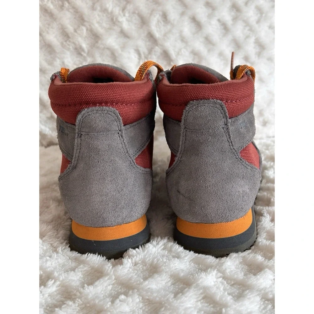 L.L.Bean Katahdin hiking Boots Kids Size 5 Terracotta And Gray NWOB
